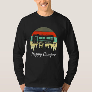 T-shirt Happy Camper Camping Présents Hommes Femmes Design