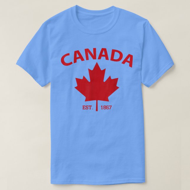 T-shirt Happy Canada Est  (Design devant)