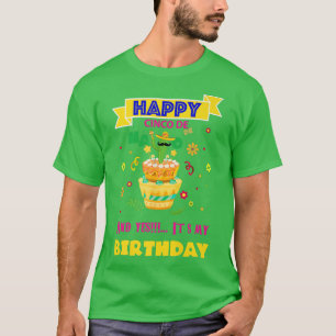 T-shirt Happy Cinco De Mayo Birthday To Me Bday Costume Fa