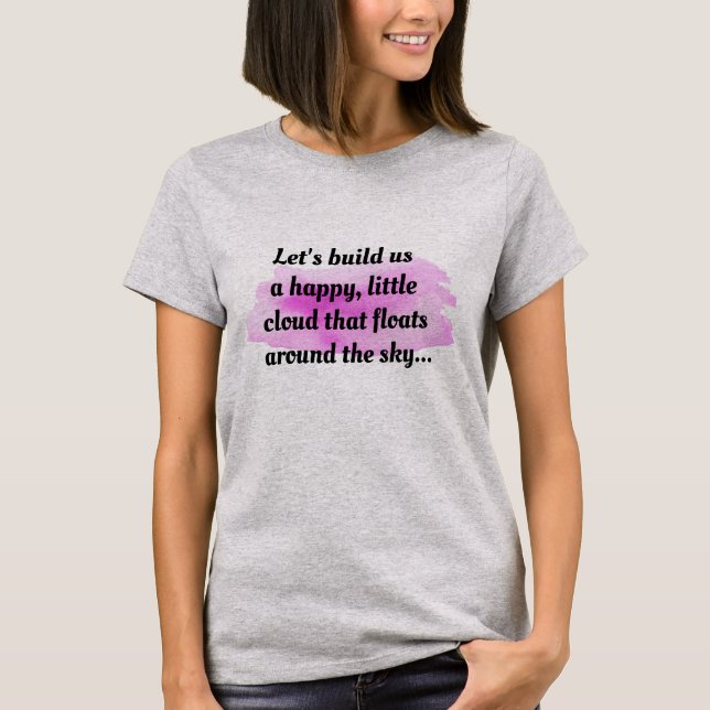 T-shirt Happy Cloud Sky Tee, Whimsical et joyeux (Devant)