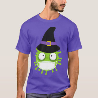 T-shirt Happy Coronaween Halloween 2020 Coronavirus Witch 