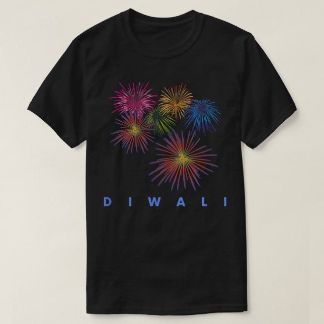 T-shirt Happy Diwali Hindu Festival de lumière (Design devant)
