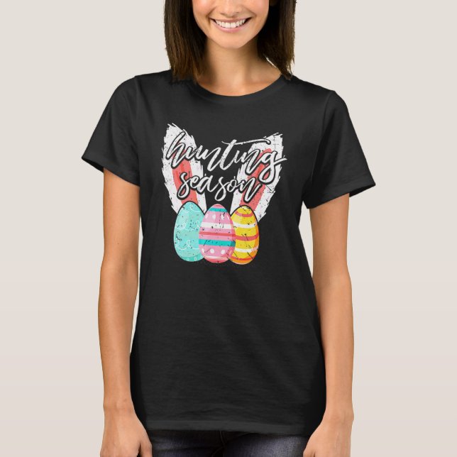T-shirt Happy Easter Cute Bunny (Devant)
