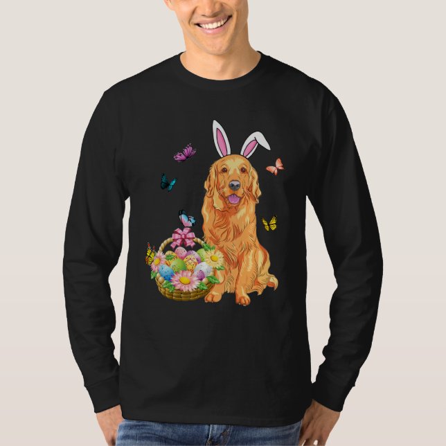T-shirt Happy Easter Cute Bunny (Devant)