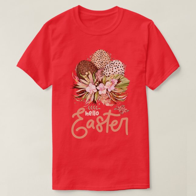 T-shirt Happy Easter Day           (Design devant)