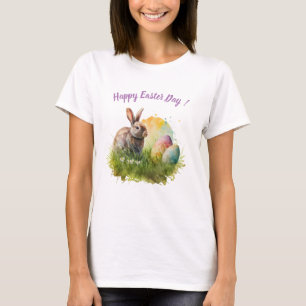 T-shirt Happy Easter Day - Fêtes - Tradition