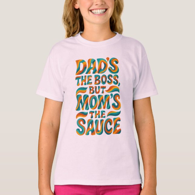 T-shirt Happy family (Devant)