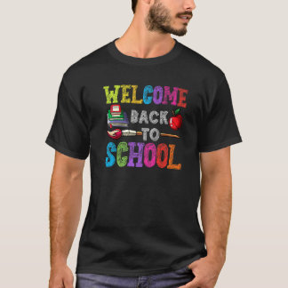 T-shirt Happy First Day Of School Teachers Back To School 