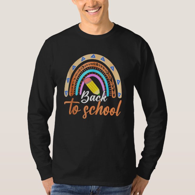 T-shirt Happy First Day Of School Welcome Back To School S (Devant)