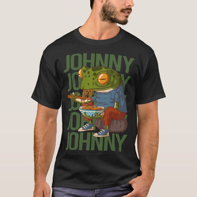 T-shirt Happy Frog - Johnny Name (Devant)