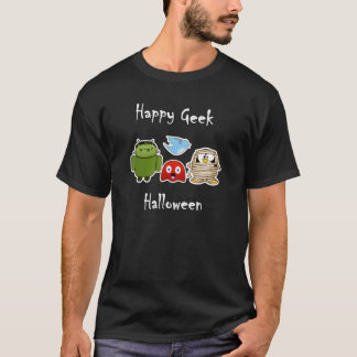 T-shirt Happy Geek Halloween Shirt
