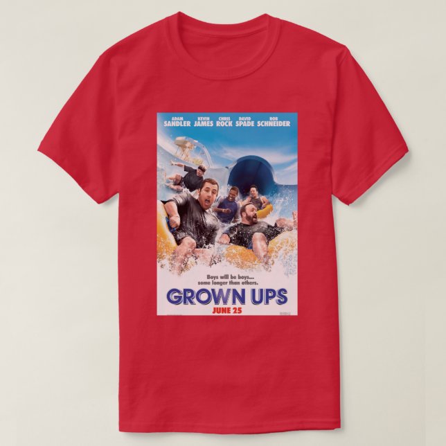 T-shirt Happy Gilmores Adam Sandler Grown Ups Golf comedie (Design devant)