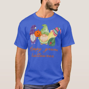 T-shirt Happy Gnome Halloween Trois Gnomes Funny mignon Gn