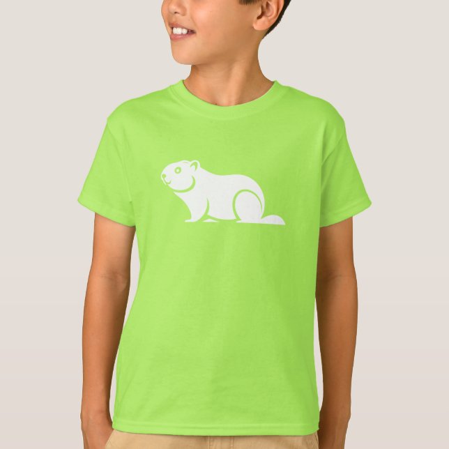 T-shirt Happy Groundhog Day (Devant)