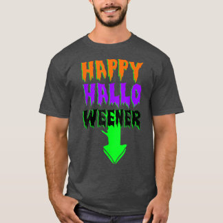 T-shirt Happy Hallo Weener Scary Costumes d'Halloween