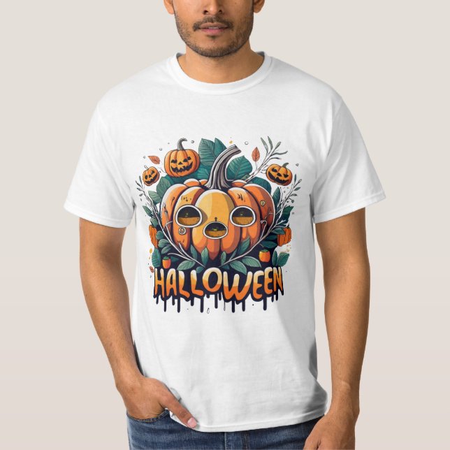 T-shirt Happy Halloween (Devant)