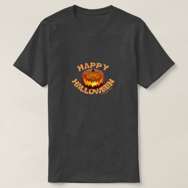 T-shirt Happy Halloween 2 - Une chemise MisterP (Design devant)
