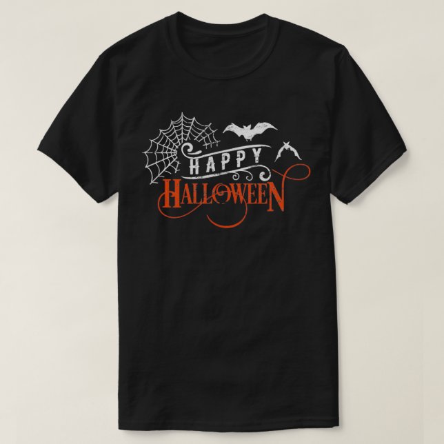 T-shirt Happy Halloween 3 (Design devant)