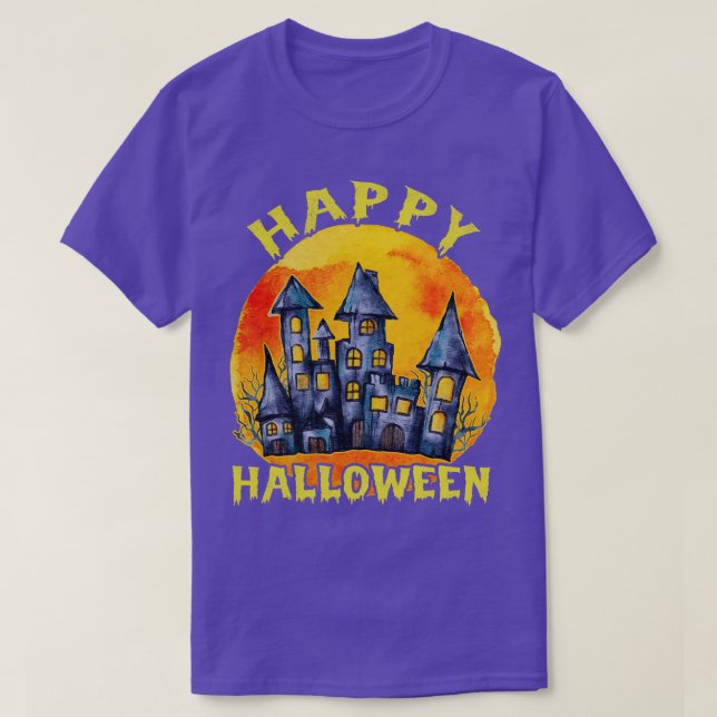 T-shirt Happy Halloween 3 (Design devant)