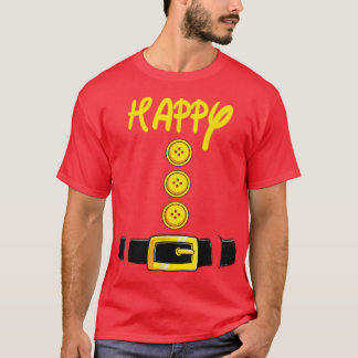 T-shirt Happy Halloween Costume nain assorti de couleurs 4