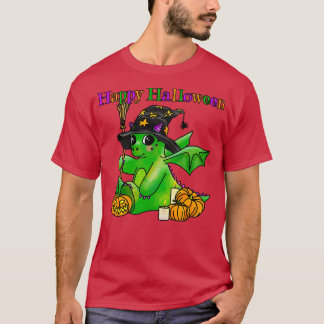 T-shirt Happy Halloween dit Little Halloween Dragon 1