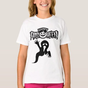 T-shirt Happy Halloween fantôme 