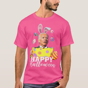 T-shirt Happy Halloween Funny Joe Biden Easter Holiday Vin