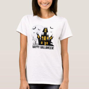 T-shirt Happy Halloween Haunted House