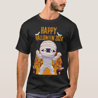 T-shirt happy halloween images éffrayantes