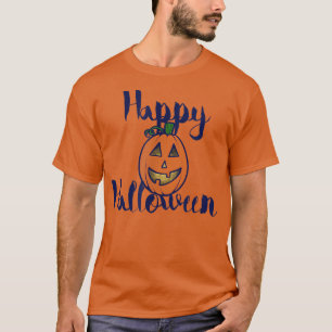 T-shirt Happy Halloween Jack-o'-lantern