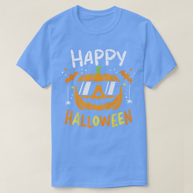 T-shirt Happy Halloween Pompe Trick Or Treat for Toddler (Design devant)