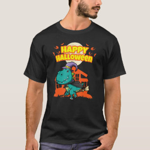 T-shirt Happy Halloween Scary Hallow's Eve Party Costume