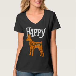 T-shirt Happy Halloween Toy Fox Terrier