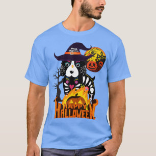 T-shirt Happy Halloweenie Dachshund, Mummy Doie Dog Trick