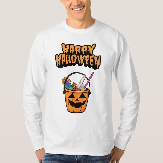 T-shirt Happy Hallowen (Devant)