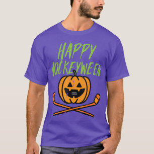 T-shirt Happy Hockeyween Ice Hockey Halloween Costume Men