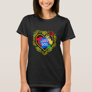 T-shirt Happy Holi Festival des couleurs Festival Holi Fes