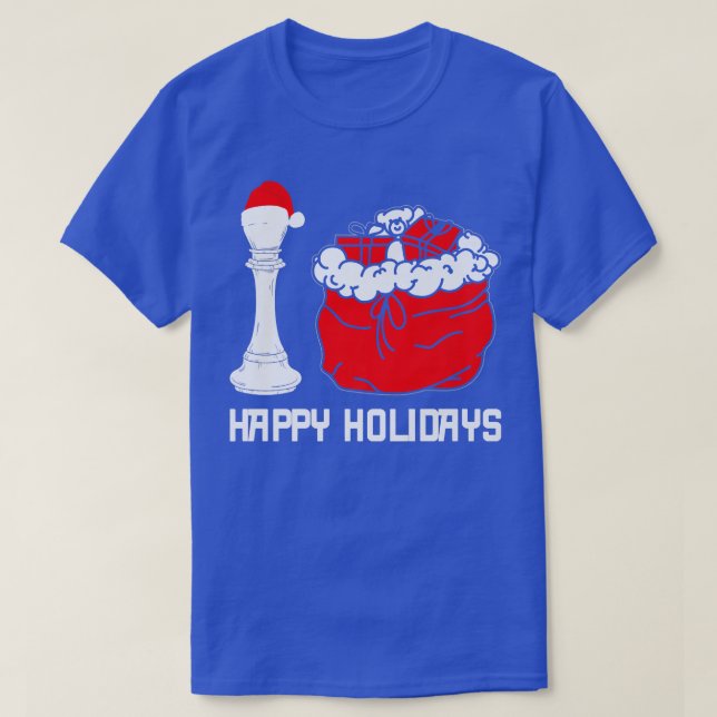 T-shirt Happy Holidays (Design devant)