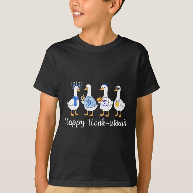 T-shirt Happy Honkukkah Hanukkah Funny Chanukah Jewish Fes (Devant)