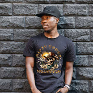 T-shirt Happy Howdy Halloween Skull