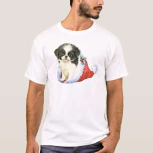 T-shirt Happy Howlidays Chin japonais