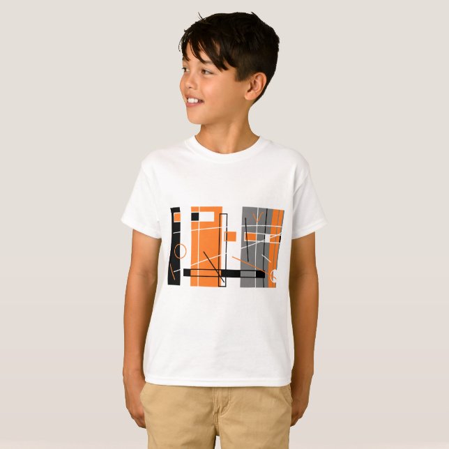 T-Shirt Happy Inspiration Géométrie (Devant entier)