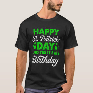 T-shirt Happy Jour de la Saint Patrick Drôle C'Est Mon Ann