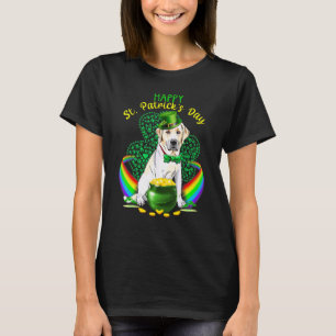 T-shirt Happy Jour de la Saint Patrick Labrador Leprechaun