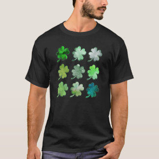 T-shirt Happy Jour de la Saint Patrick Lucky Shamrocks Qua