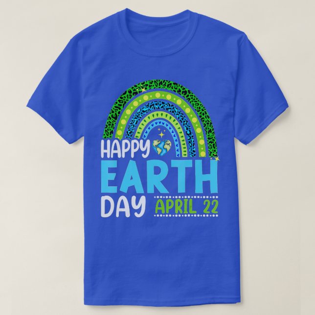 T-shirt Happy Jour des terres 2022 Rainbow Trendy 52nd Ann (Design devant)