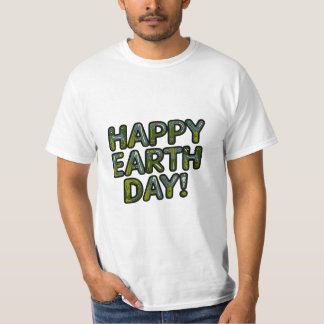 T-shirt Happy Jour des terres - Célébrons notre planète