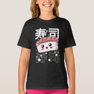 T-shirt Happy Kawaii Sushi Japonais Alimentation Lover cad