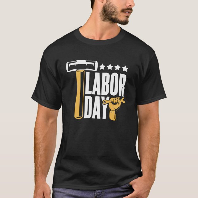 T-shirt Happy Labor chemise de jour pour les femmes Awesom (Devant)