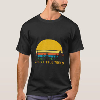 T-shirt Happy Little Tree style Bob Vintage